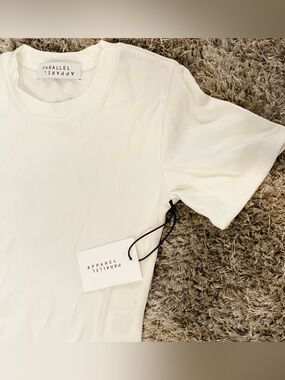 Clean White Ribbed Bodysuit 🤍